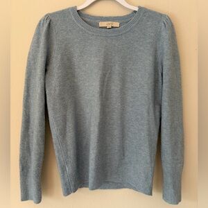 Blue Knit Sweater | Loft